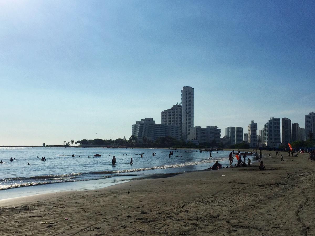 Apartamento Con Hermosa Vista Y Cerca De Playas Cartagena Екстер'єр фото